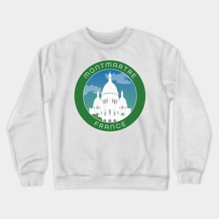 Montmartre France Crewneck Sweatshirt